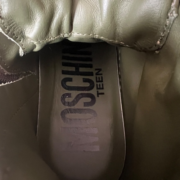 Moschino High top Teddy Sport Sneaker size IT 31 / US 13 - Picture 8 of 9
